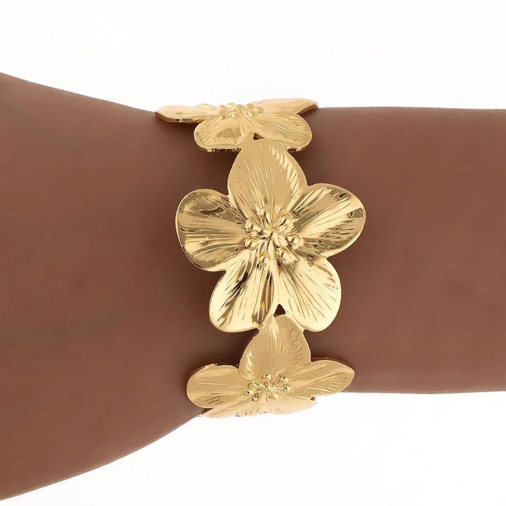 Brazalete bijou dorado