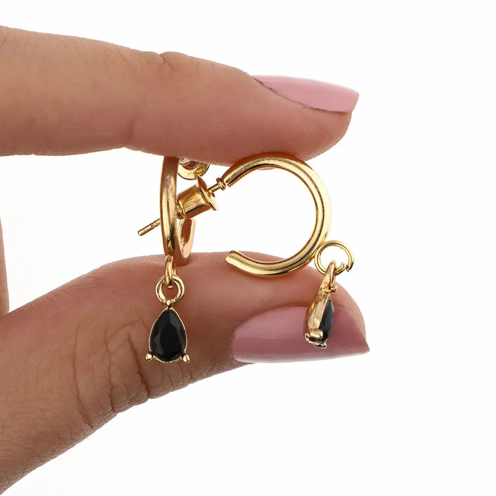 Aros dorados bijou