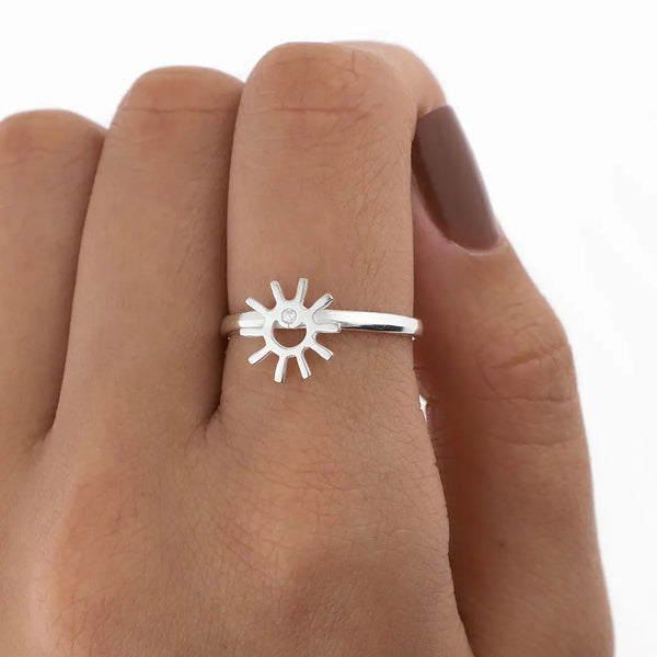 Anillo sol regulable plating