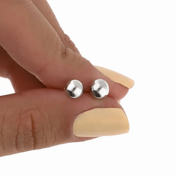Aros plateados bijou