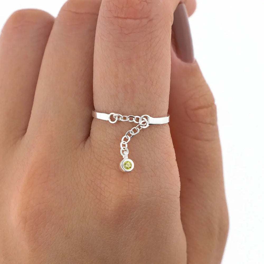 Anillo regulable plating