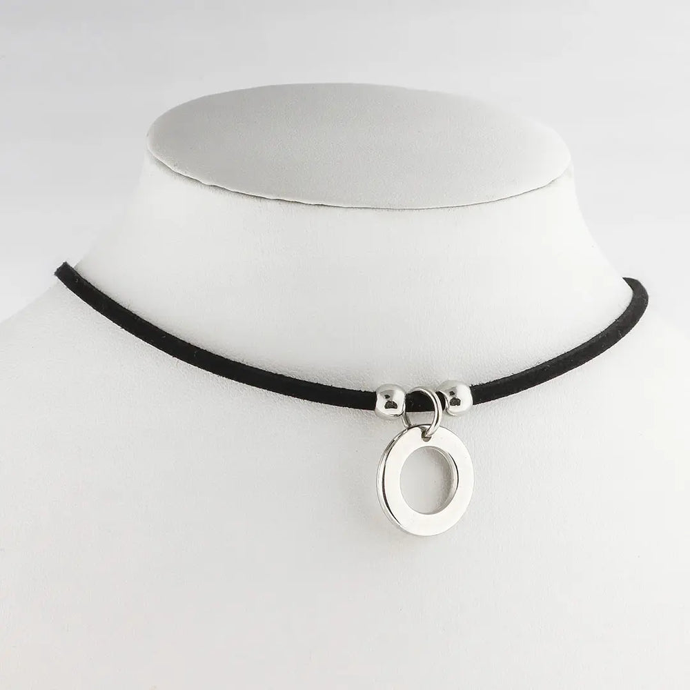 Choker gamuza