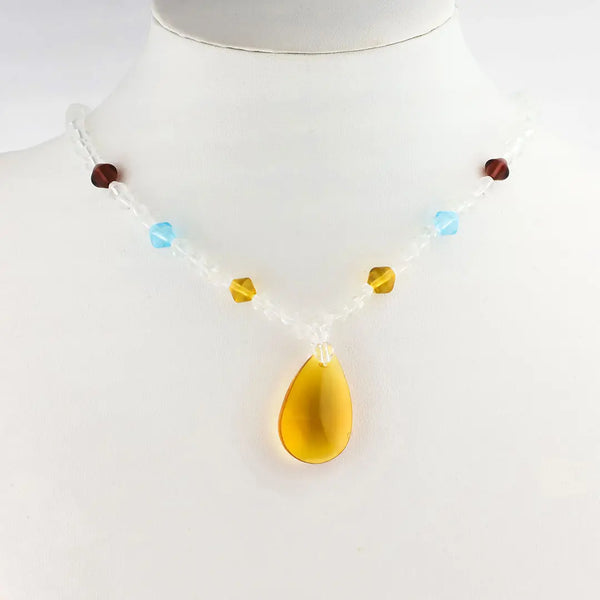 Collar cristal de roca