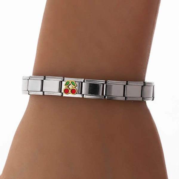 Pulsera italiana acero quirurgico