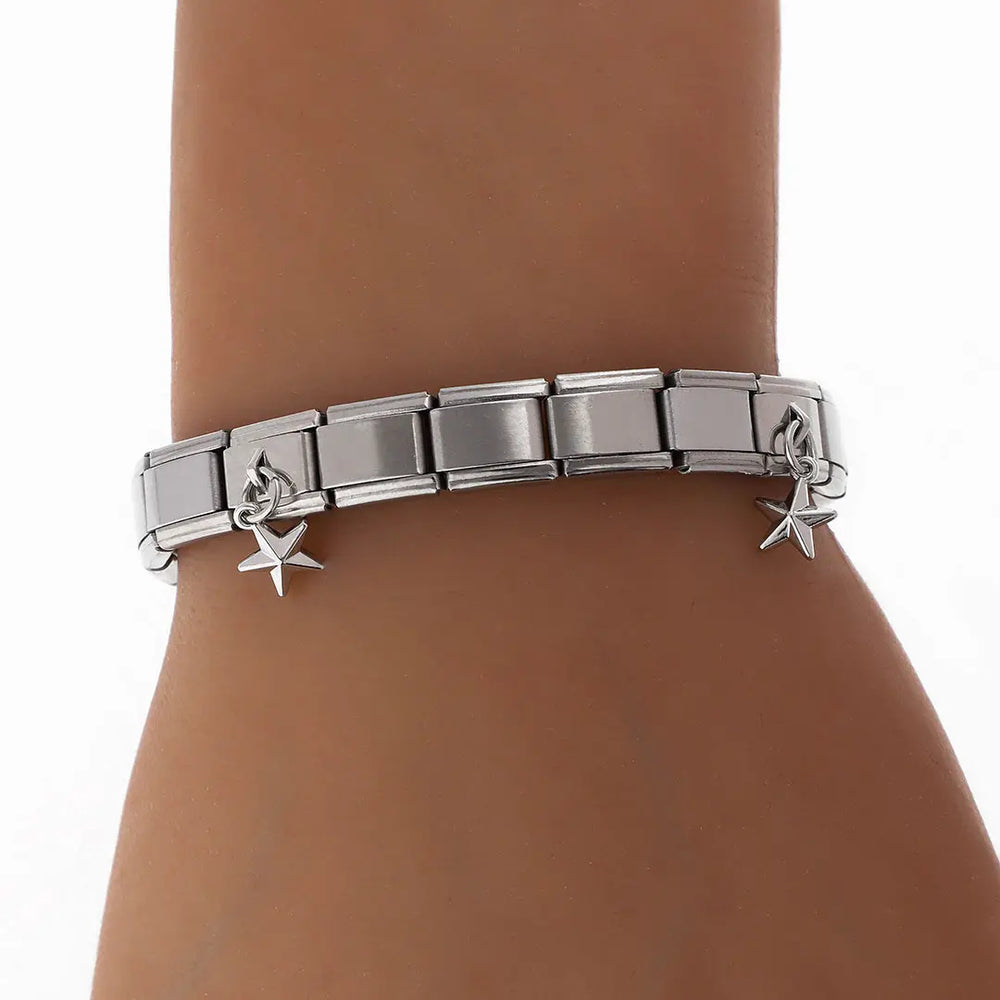 Pulsera italiana acero quirurgico