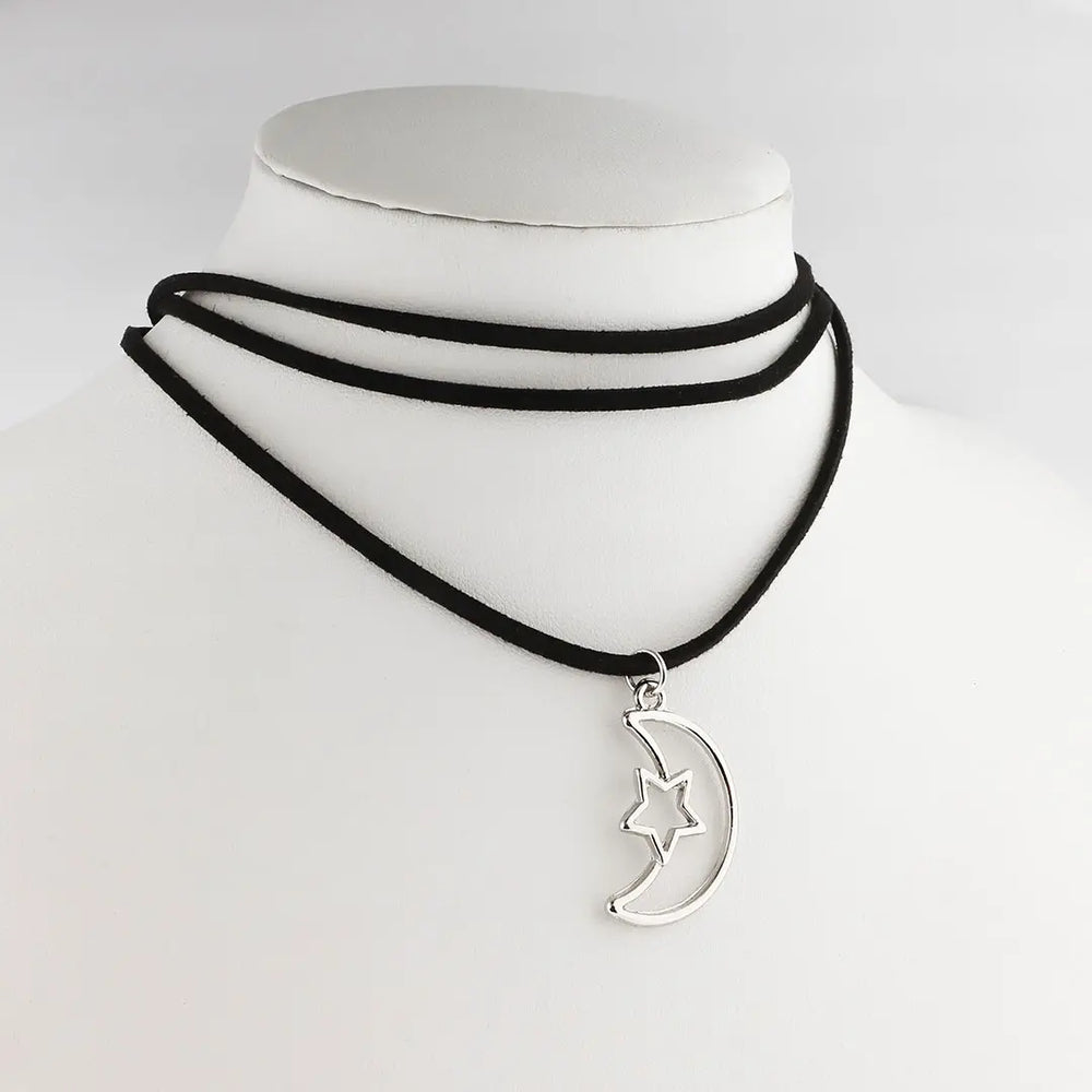 Choker gamuza