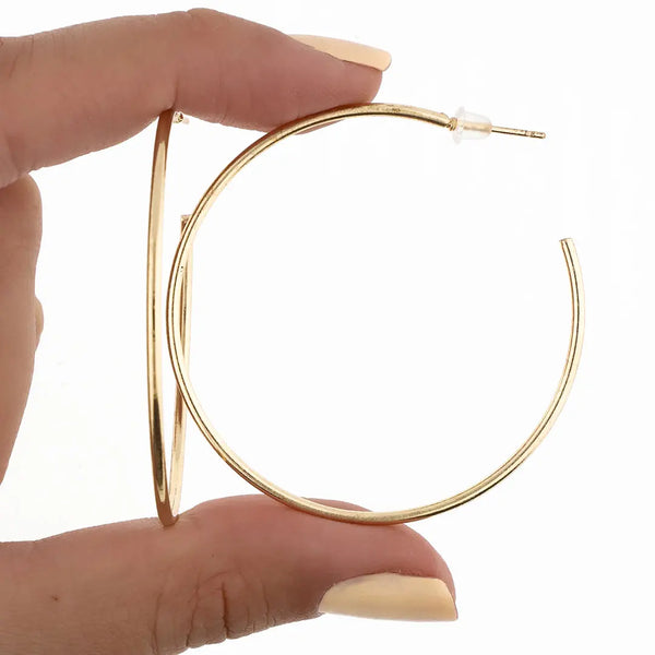 Aros dorados bijou