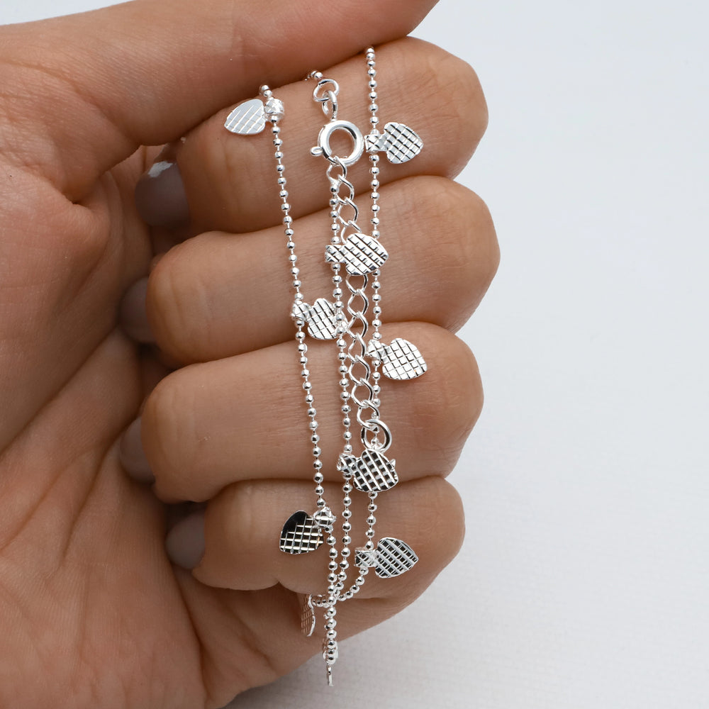 Cadena acero blanco premium