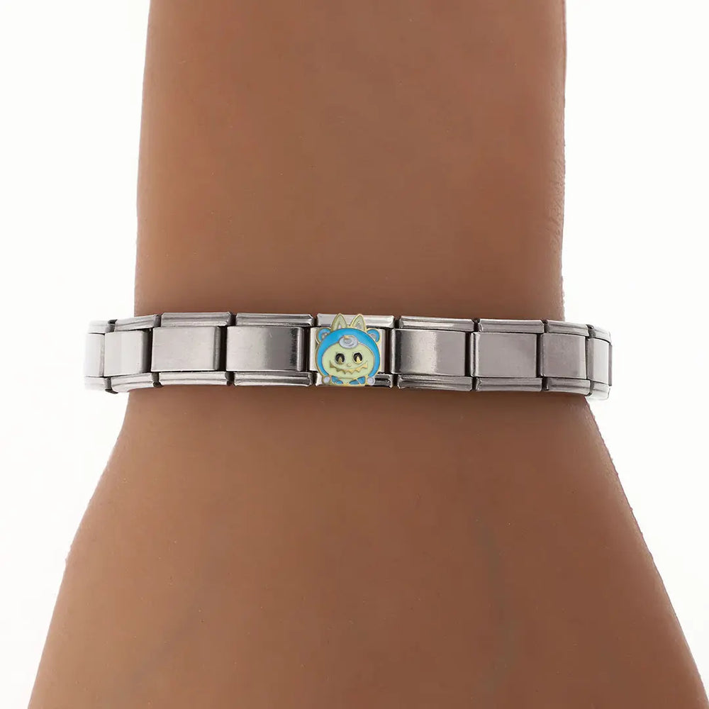 Pulsera italiana acero quirurgico Labubu