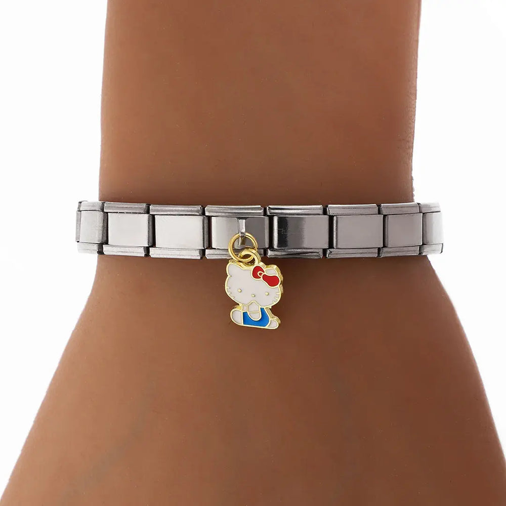 Pulsera italiana acero quirurgico kity