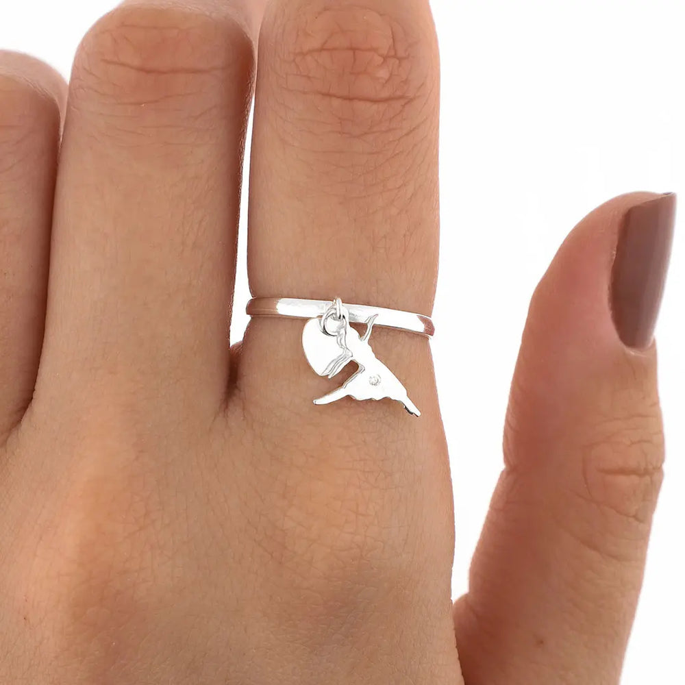 Anillo bailarina plating