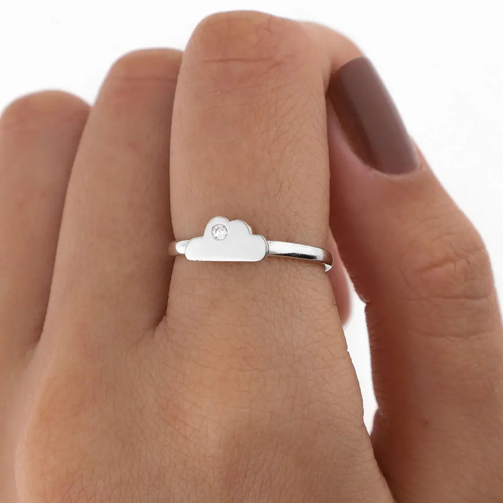 Anillo nube regulable plating