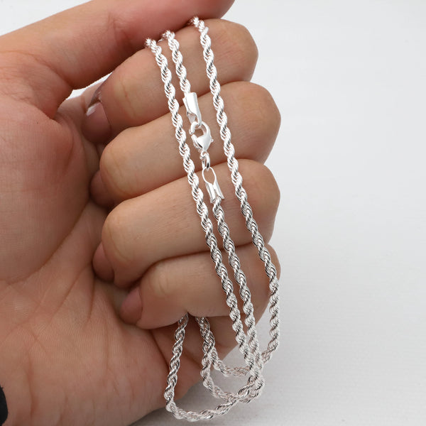 Cadena acero blanco premium
