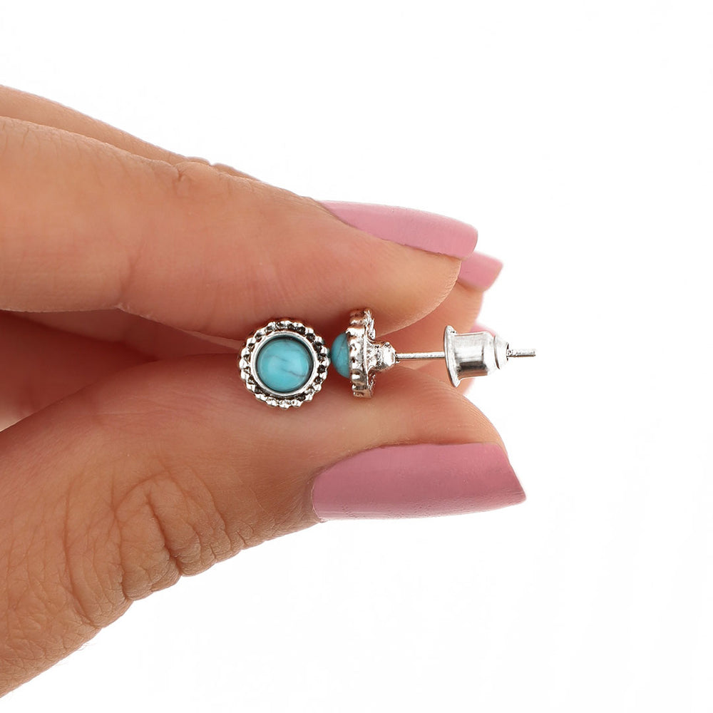 Aros plateados pasantes bijou