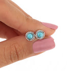 Aros plateados pasantes bijou — foto 1