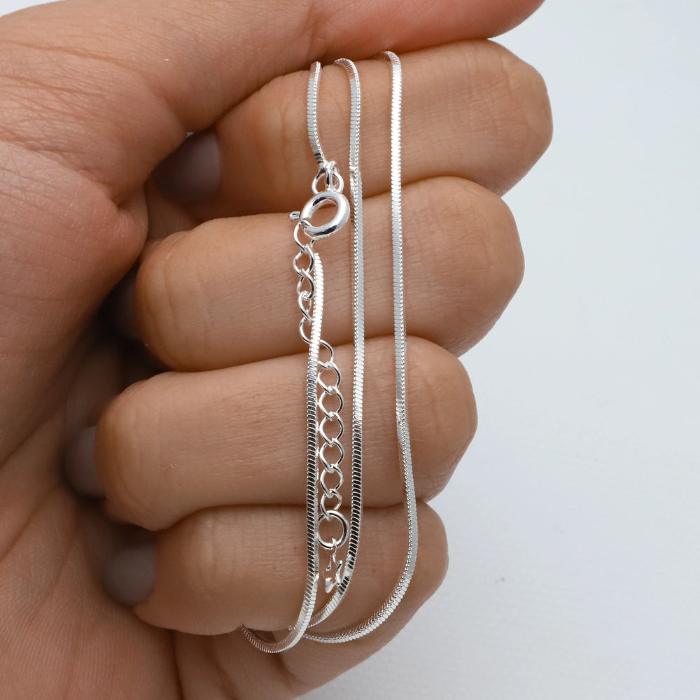 Cadena acero blanco premium