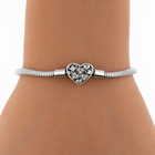 PULSERA PANDORA EN ACERO QUIRÚRGICO 316L — foto 1