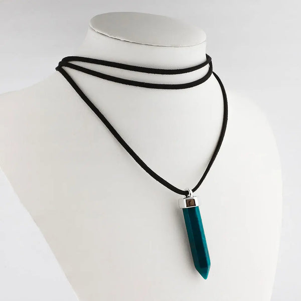 Choker gamuza