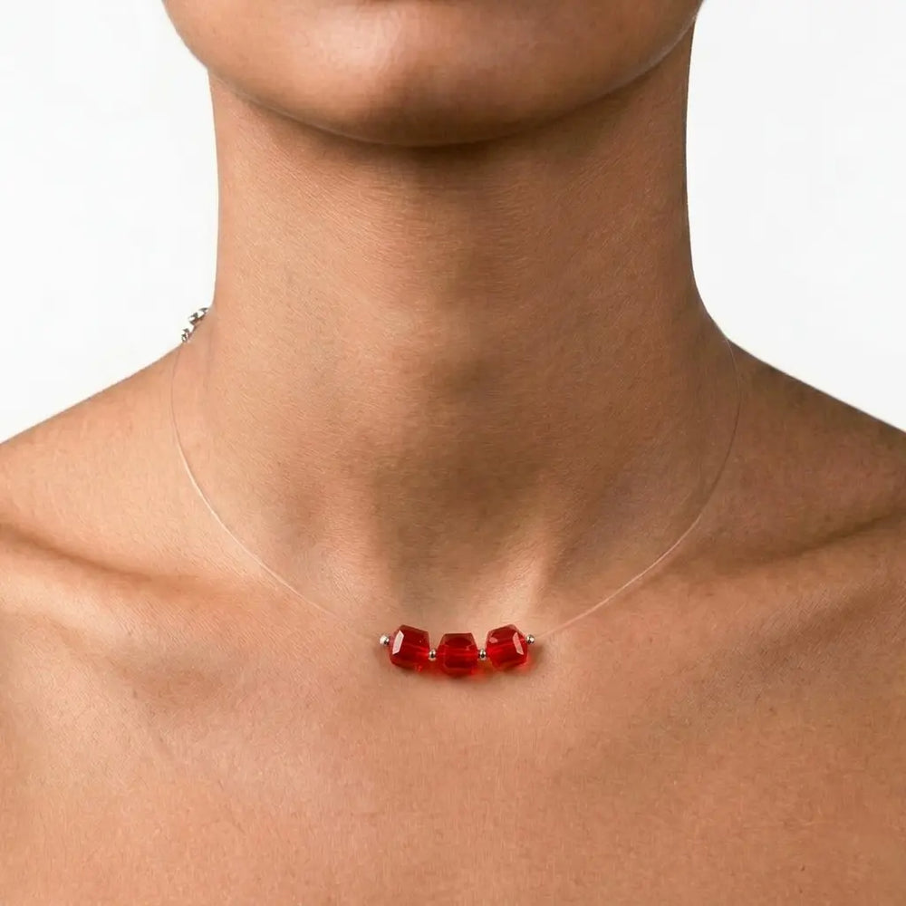 Collar tanza cristal