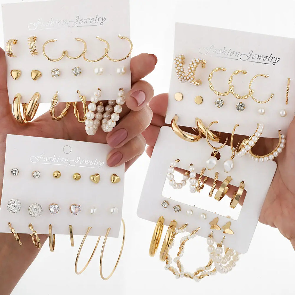 Set dorado bijou 36 aros