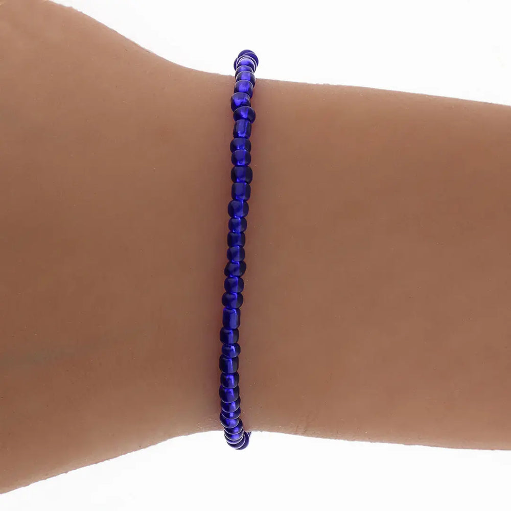 Pulsera cristal acero