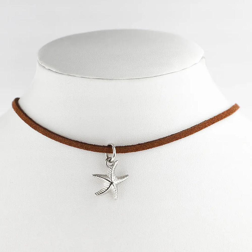Choker gamuza