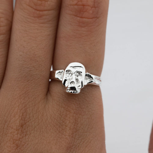 Anillo acero blanco premium