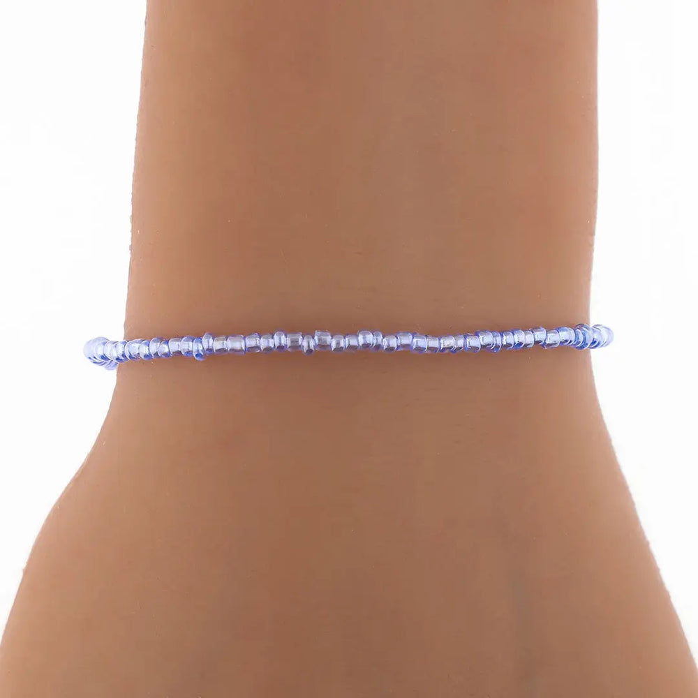Pulsera cristal acero