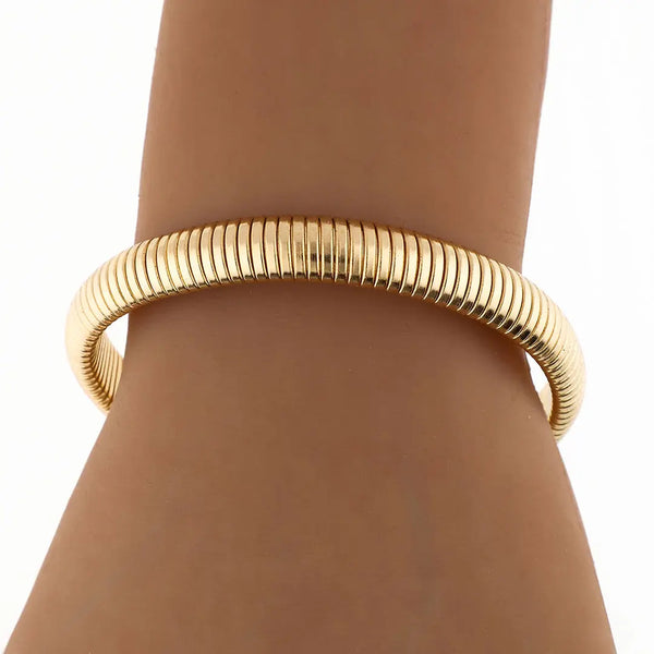 Brazalete bijou dorado