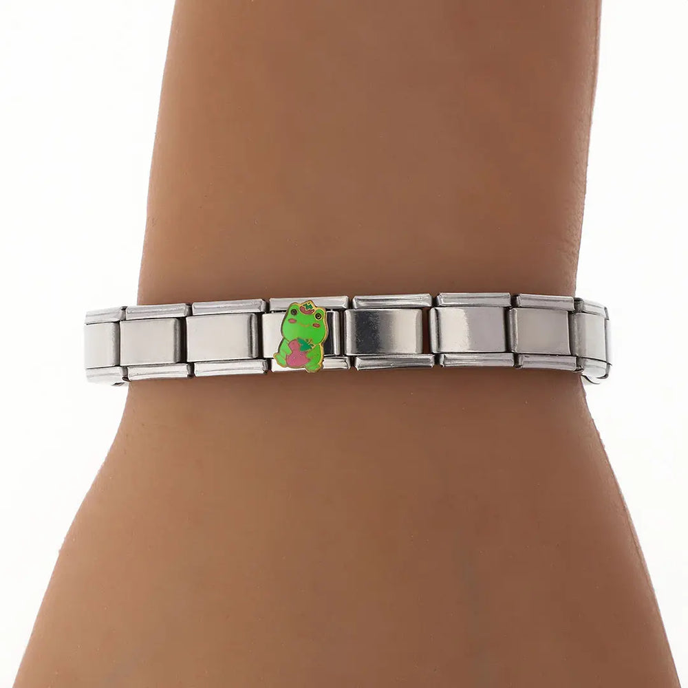 Pulsera italiana acero quirurgico