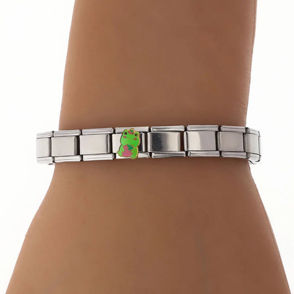 Pulsera italiana acero quirurgico