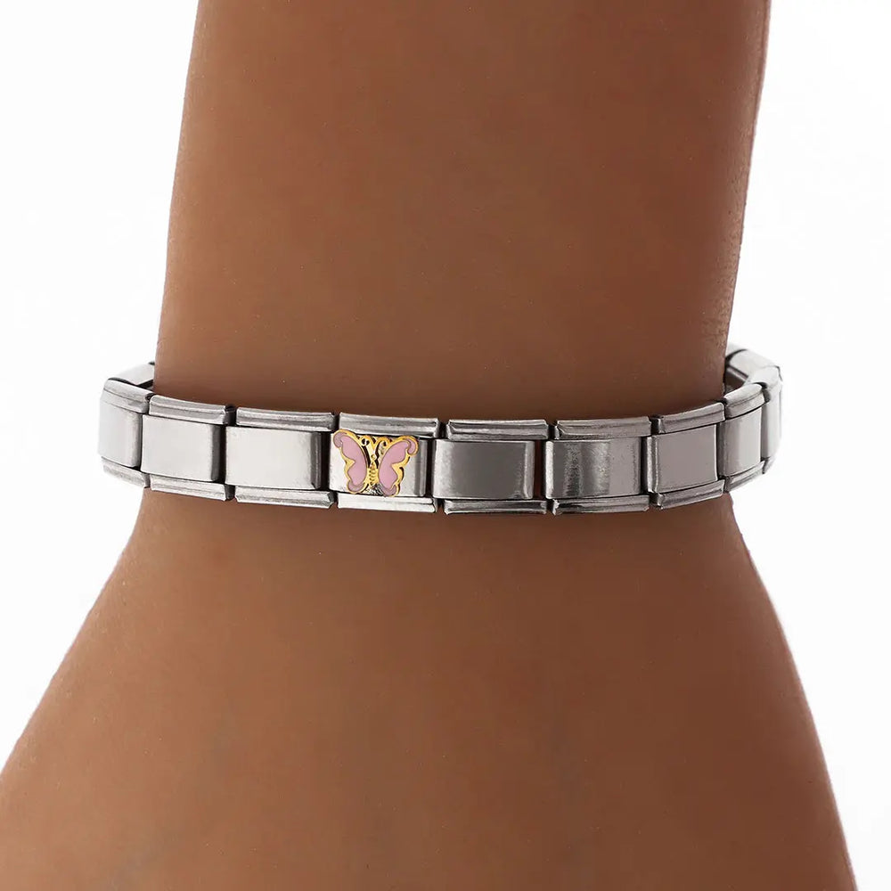 Pulsera italiana acero quirurgico