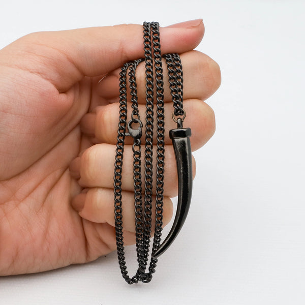 Cadenas acero negro