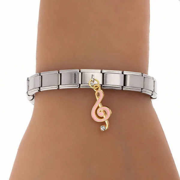 Pulsera italiana acero quirurgico