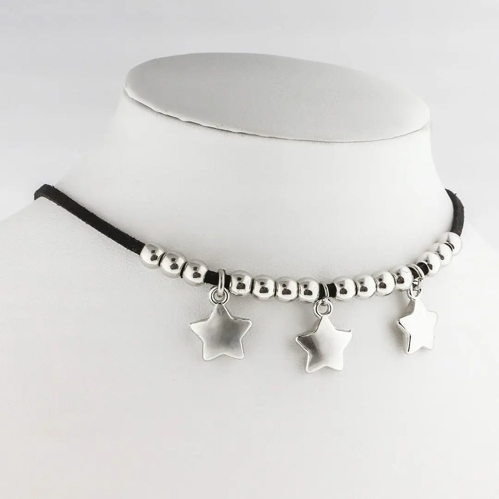 Choker gamuza
