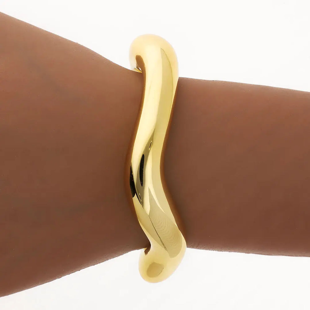 Brazalete bijou dorado