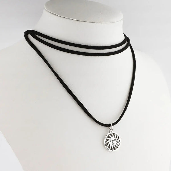 Choker gamuza