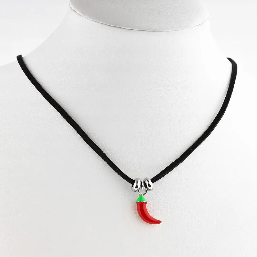 Choker gamuza