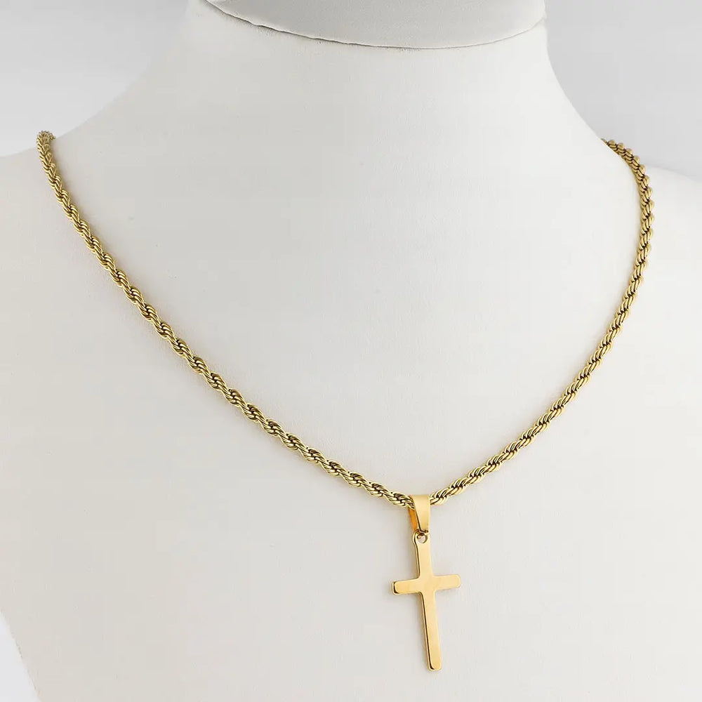 Colgante dorado bijou