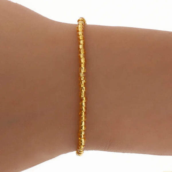 Pulsera cristal acero p/niños