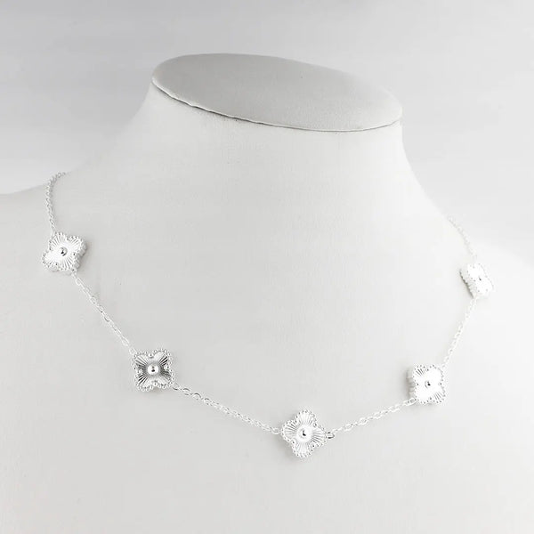 Colgante Cleff acero blanco