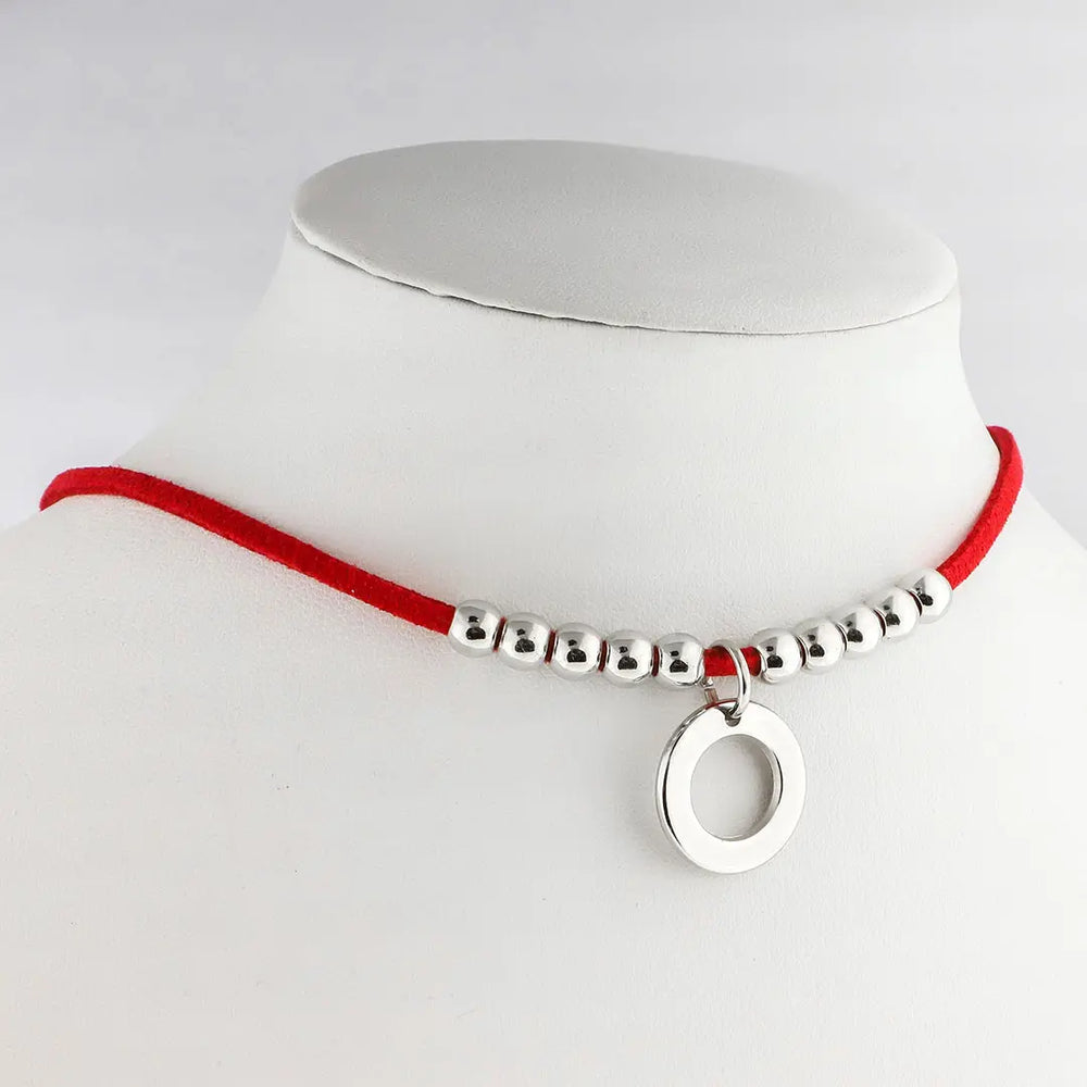 Choker gamuza