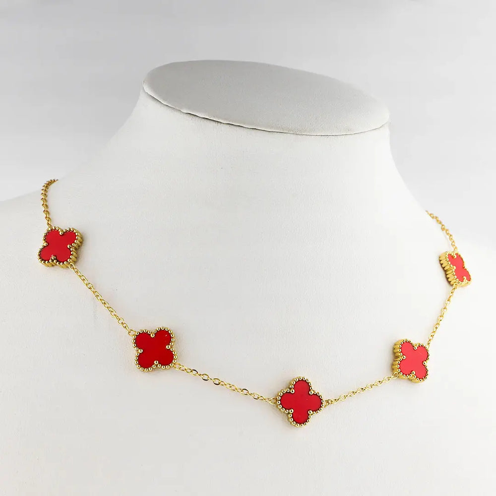 Colgante Cleff acero dorado