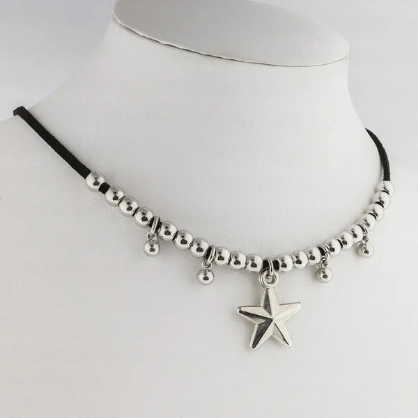 Choker gamuza