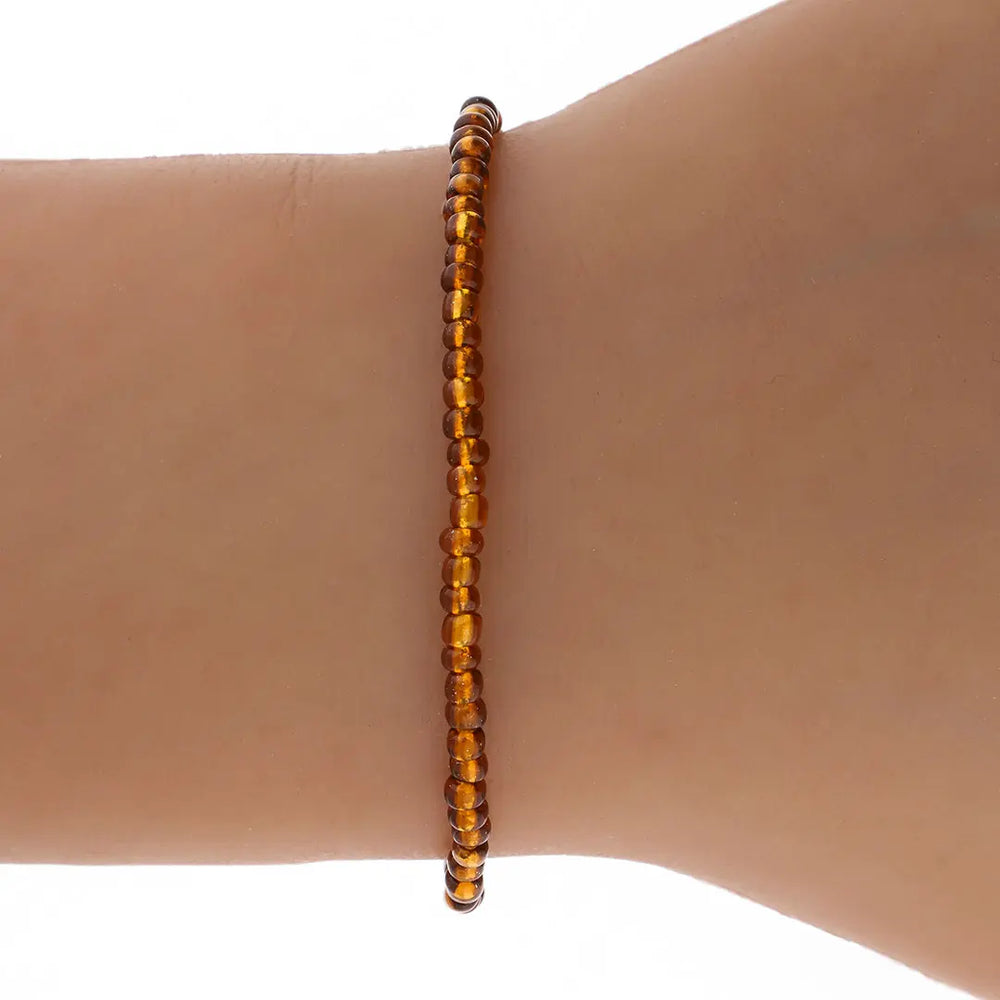 Pulsera cristal acero