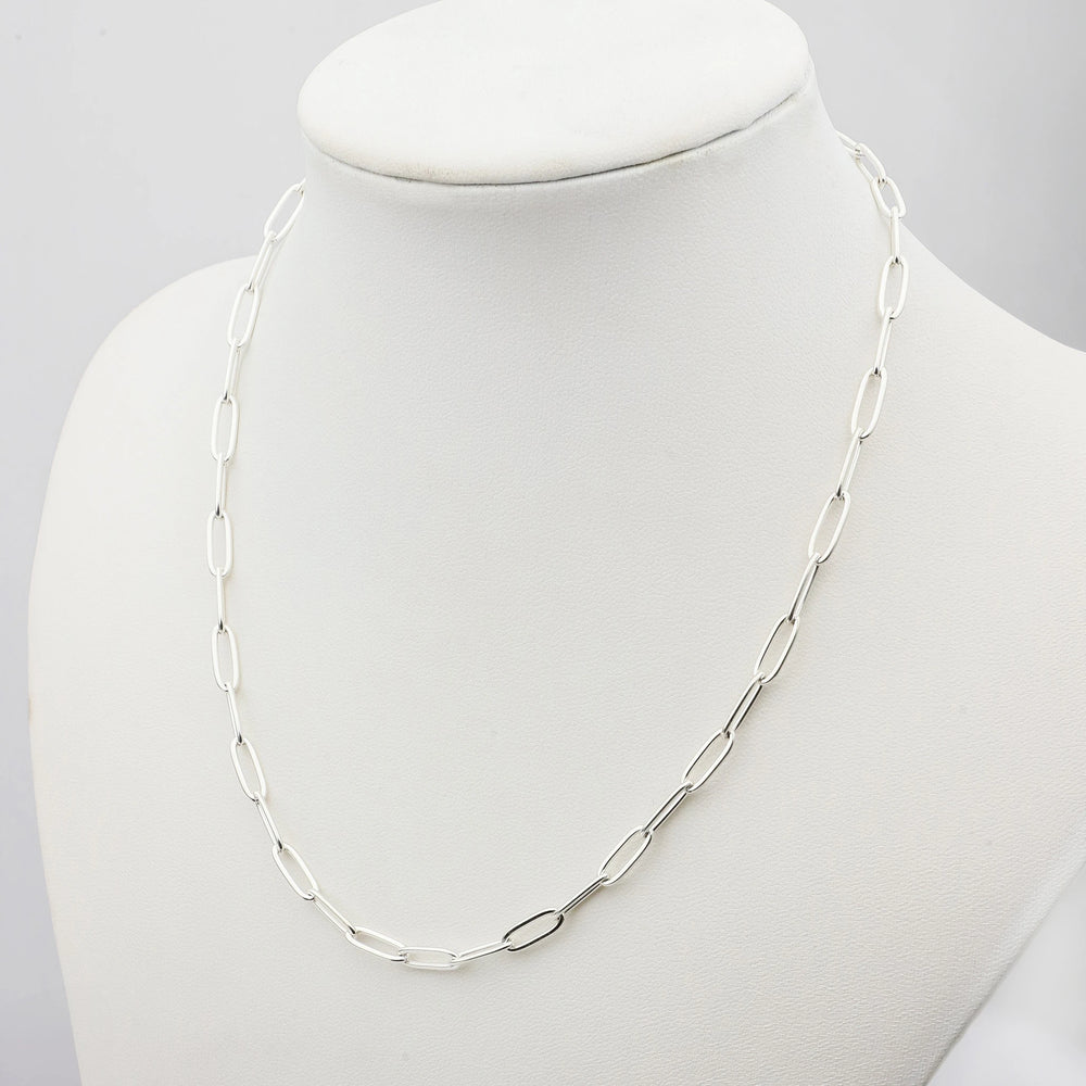Cadena acero blanco