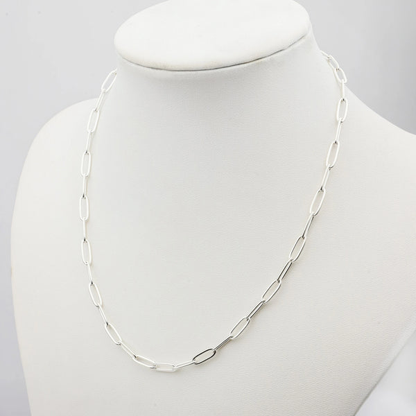 Cadena acero blanco