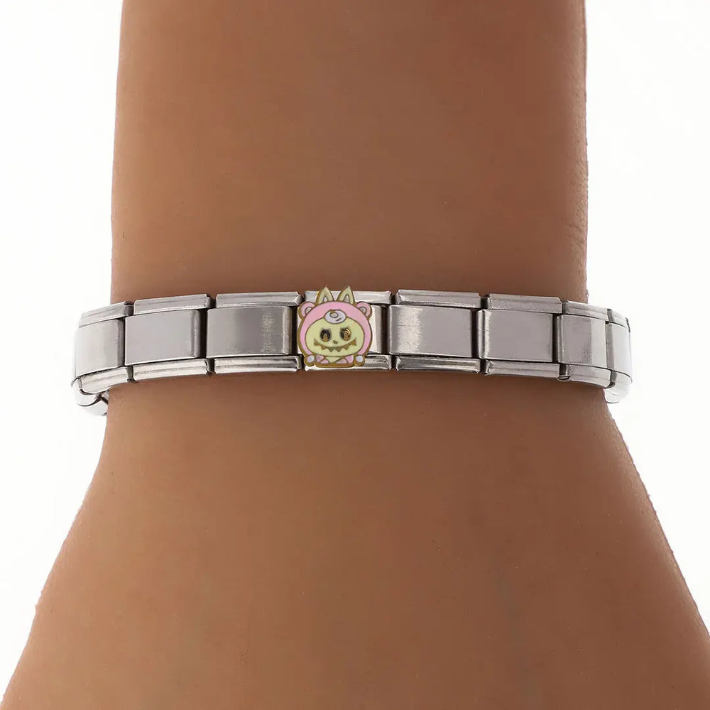 Pulsera italiana acero quirurgico Labubu