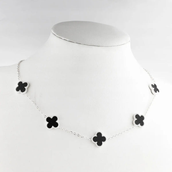 Colgante Cleff acero blanco