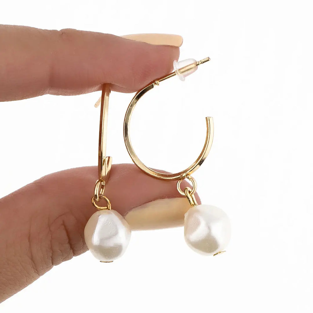 Aros dorados bijou